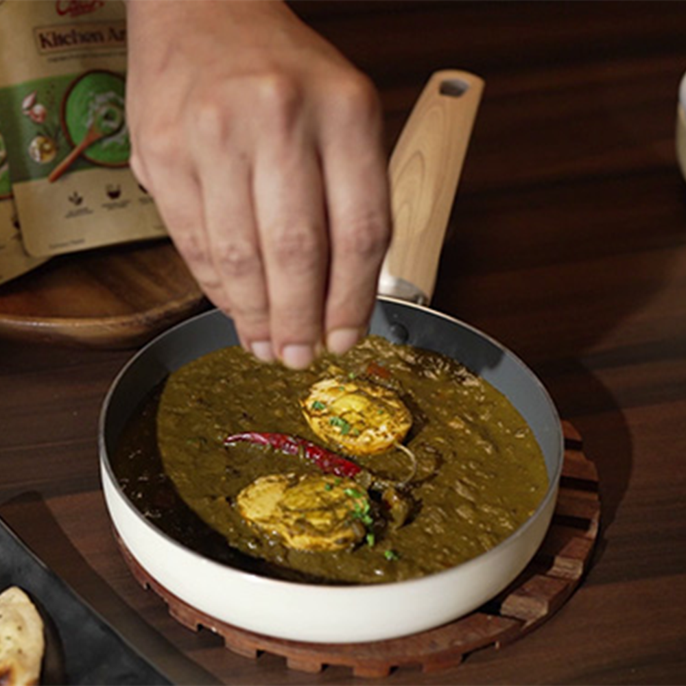 Egg Palak Masala